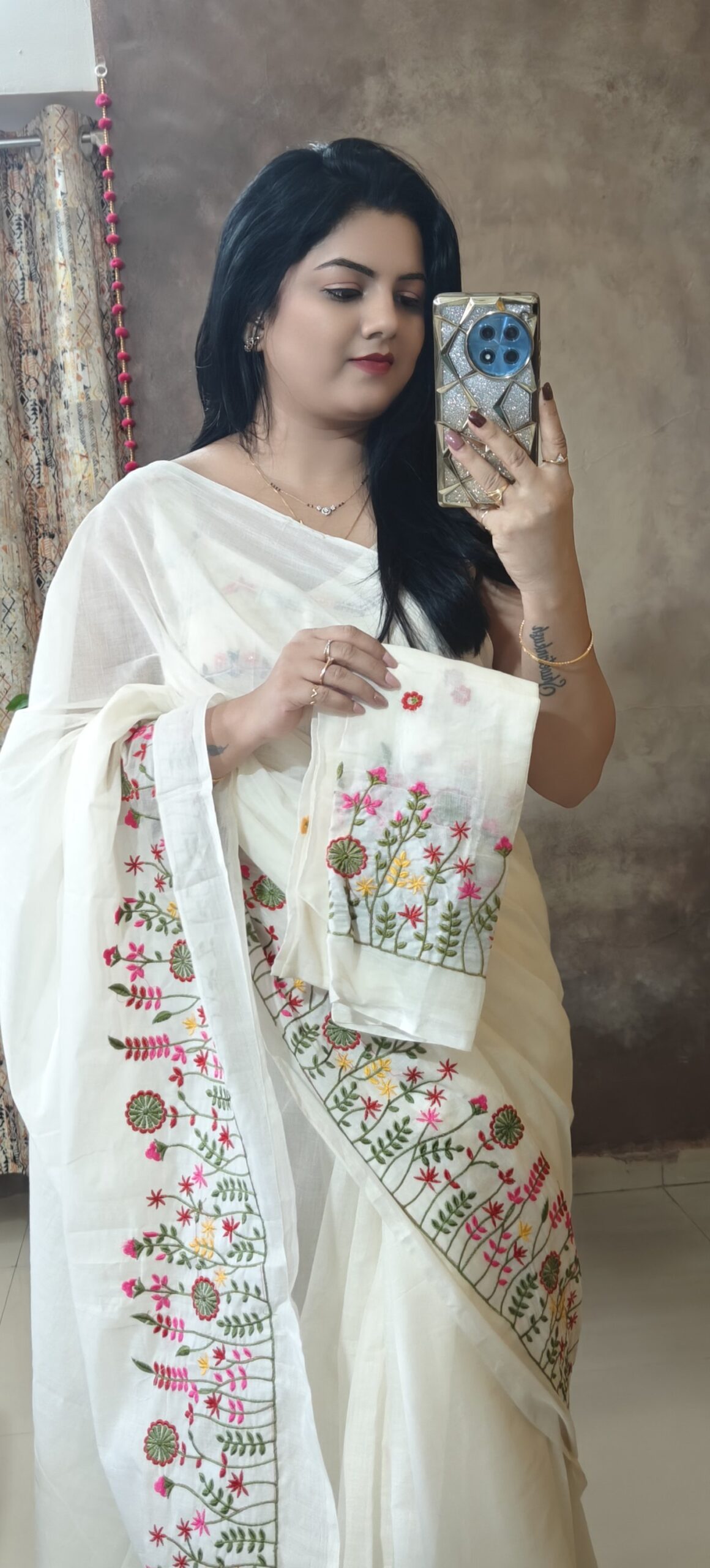 Maithili Mul cotton Saree