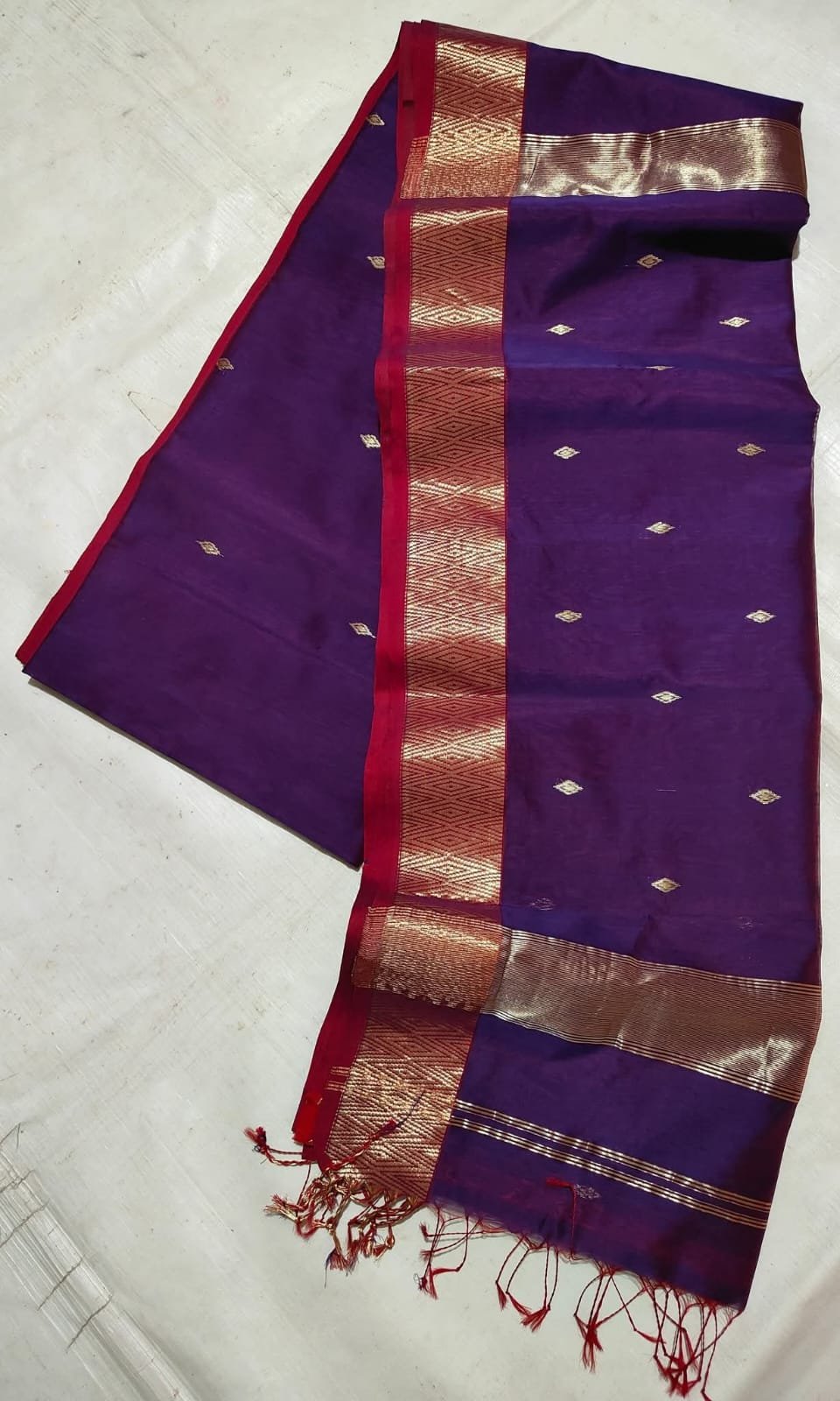 Nayanthara Maheshwari silk saree