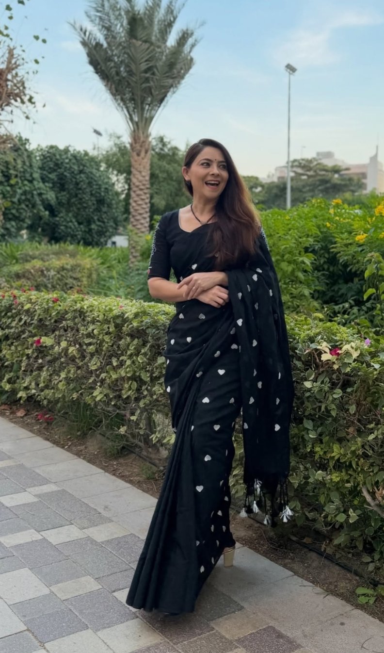 Prajakta khadi cotton Saree