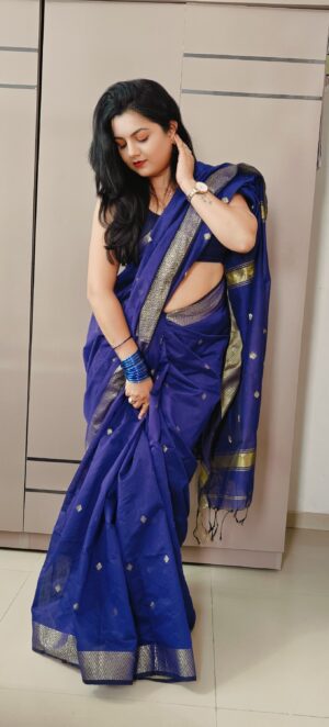 Nayanthara cotton silk Maheswari